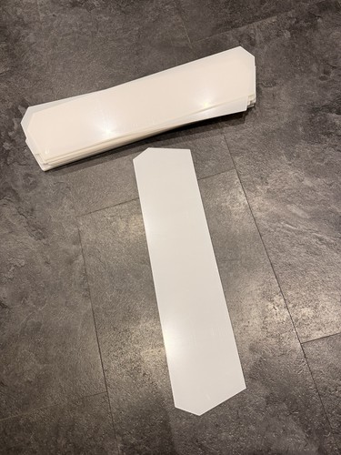 Hex acrylic blank number - acrylic,