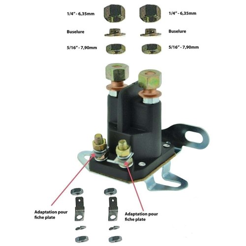 Solenoid two pole universal - two,