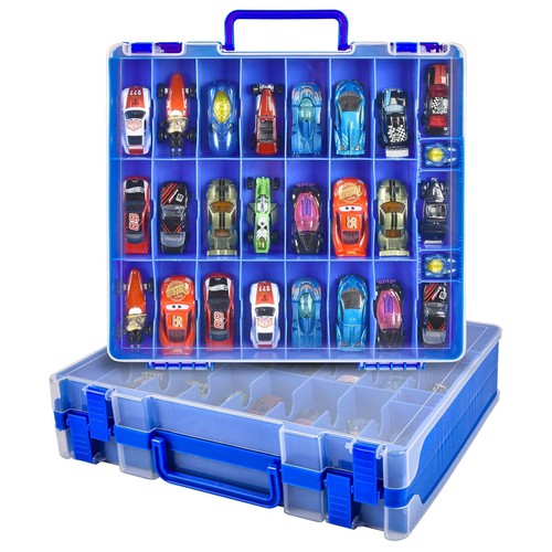 Toy car storage organizer case - toy,
