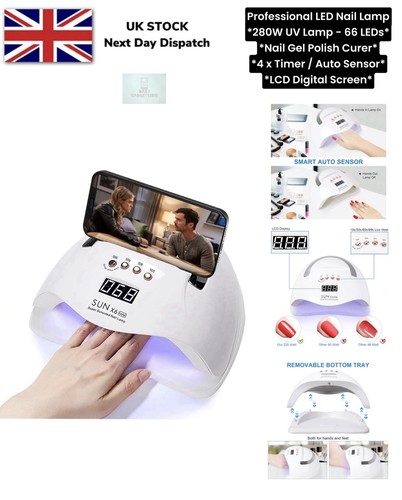 Nail lamp led gel - led,