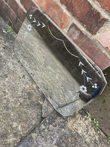 Art deco bevelled edge wall - art,
