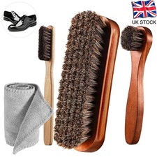 3X Horsehair Shine Shoes Brush