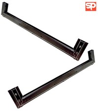PAIR Push Button Front Door Frame Bottom Repair Section For Land Rover Defender 