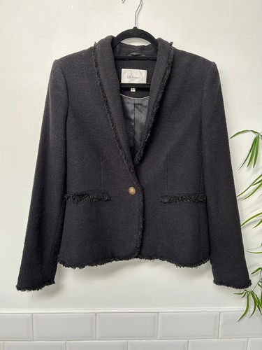 Bennett black boucle tweed - lk,