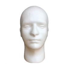 Men s Foam Mannequin Head for