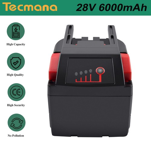 28v 6ah ion battery - battery, for