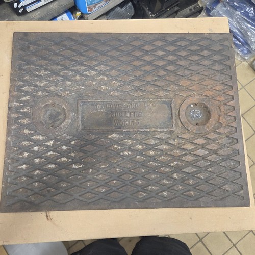 Cast iron manhole cover - iron, 660mm