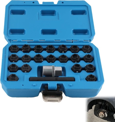 22pc wheel locking key - locking, set