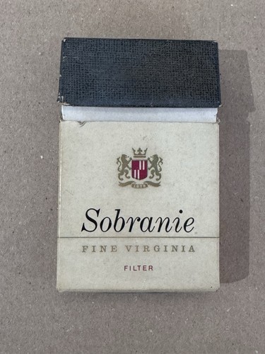 Vintage empty sobranie - empty,