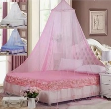 Pink Bed Canopy Mosquito Net