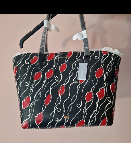 Lulu guinness leather ivy tote - lulu,