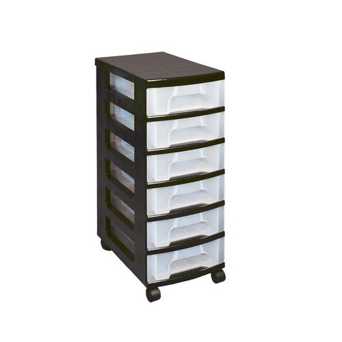 Black durable plastic storage - durable,