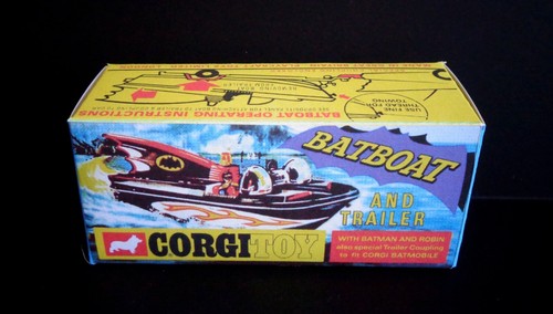 Corgi 107 batboat batman - corgi,