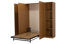 Double wall bed wardrobe - wall,