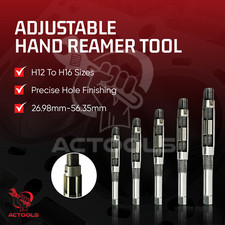 Adjustable Hand Reamer  Sizes