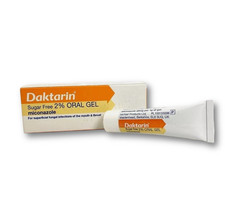 Daktarin Oral Gel 2% 15g - An Antifungal Medication To Treat Oral Thrush -