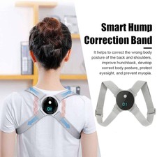 Posture Corrector with Smart Sensor Vibration Reminder - Upper Back Brace