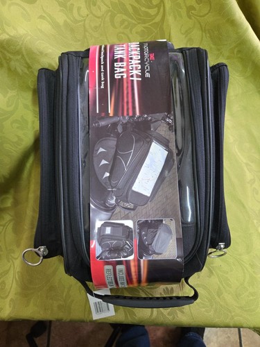 Tank bag magnetic large - magnetic, black