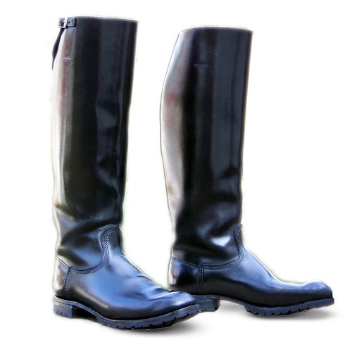 Tall leather riding motorcycle - leather,
