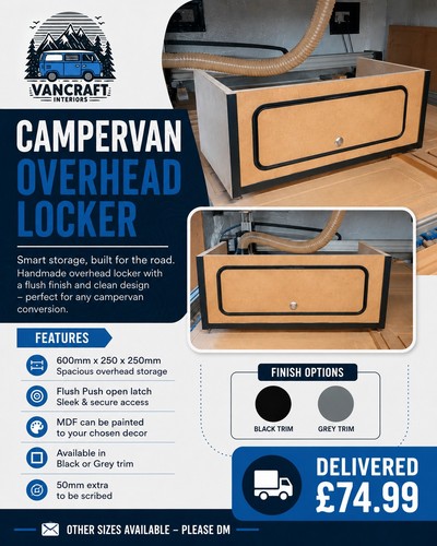 Overhead locker storage unit - overhead,