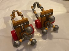 Vintage Fisher price Imaginext medieval castle. 2 spinning battering rams