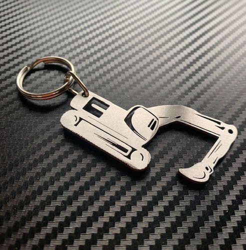 Excavator keyring earth mover - excavator,