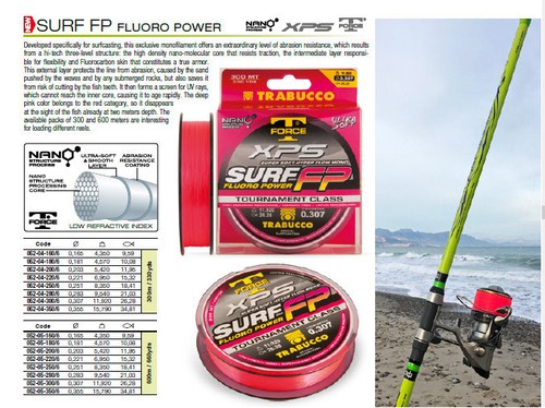 Trabucco xps surf fluoro - trabucco,