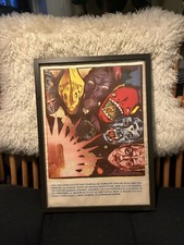 Risograph Art Print - H.P. Lovecraft - Professionally Framed