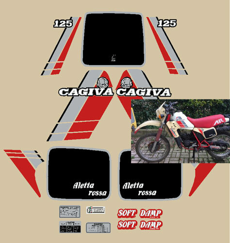 Cagiva aletta rossa 125 - cagiva,