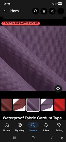 Waterproof fabric cordura type - fabric,