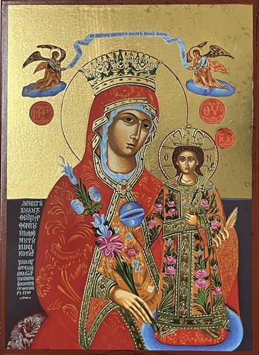 Virgin mary theotokos - virgin,