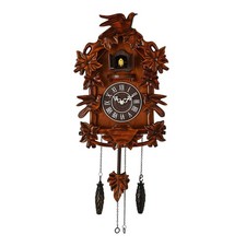 Cuckoo Clock Mahogany Bird on