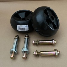 2x Anti-scalp Mower Deck Wheel