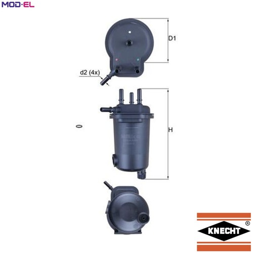 Fuel filter 600d for - filter, kl