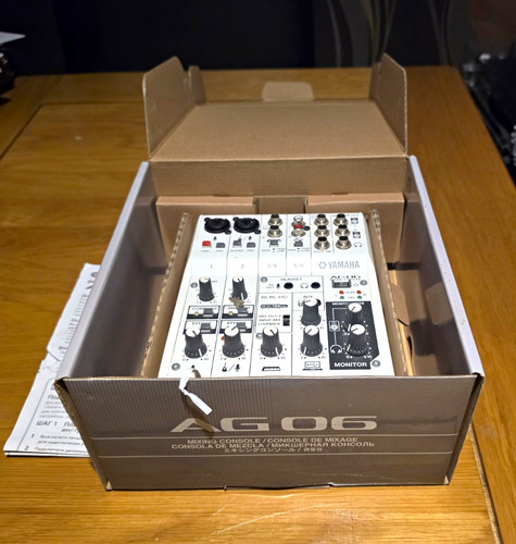 Yamaha ag06 channel - ag06, 6-channel