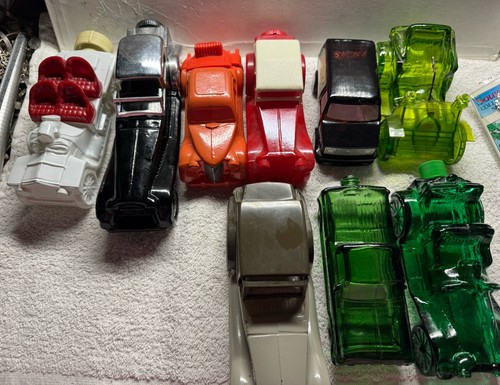 Lot vintage avon glass - lot,