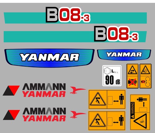 Yanmar b08 mini digger - yanmar,