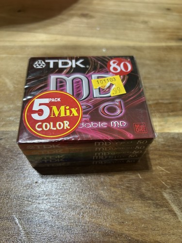 Tdk minidisc 80 - (5, pack)