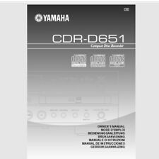 Yamaha CDR-D651 Audio CD