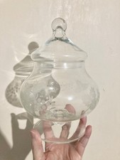Vintage 8 × 5.5 inch Clear
