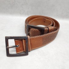 Brown Leather Studded Dolce &