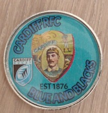 RETRO CARDIFF RFC rugby PIN