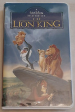 Walt Disney Lion King VHS Clamshell Lined Notebook Unused Very Good Condition