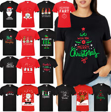 Mens Novelty Xmas T Shirt Unisex Womens Santa Reindeer Ladies Christmas T-Shirts