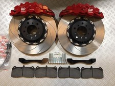 Sierra Cosworth front brake kit with red AP Racing Radi Cal 6 pot calipers 