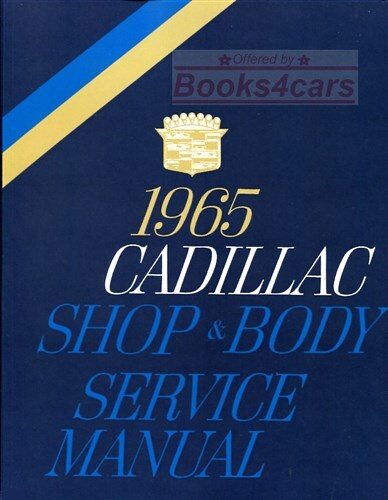 Cadillac 1965 manual service - cadillac,