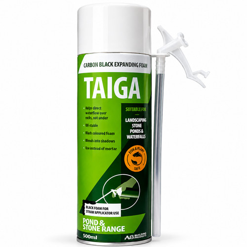 Taiga black expanding foam - taiga,