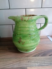 Swinnertons England Hampton Ivory Vintage Green Jug Large