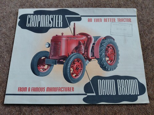 David brown cropmaster sales - david,