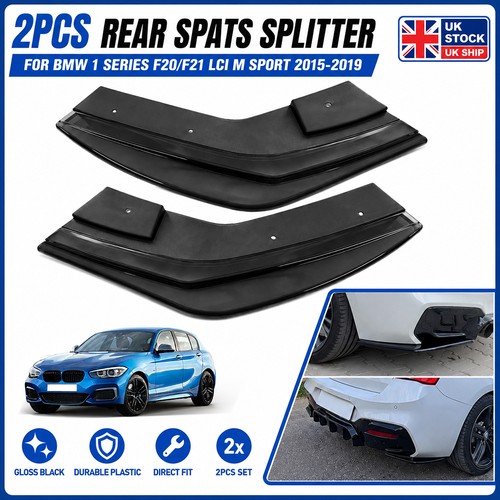 Gloss black rear - black, bumper
